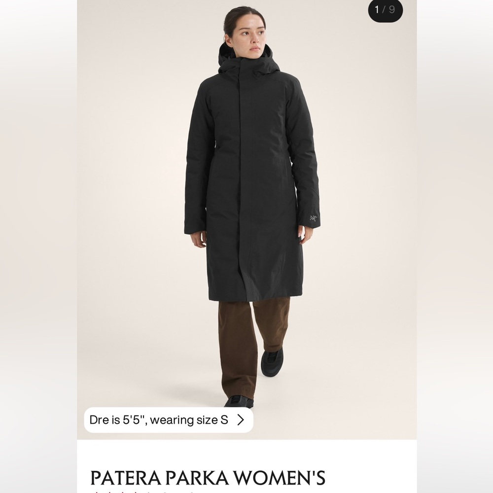 Arcteryx Patera Parka - Size small